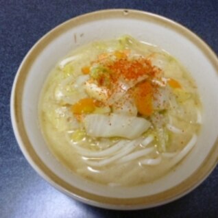 野菜たっぷり★味噌煮込みうどん